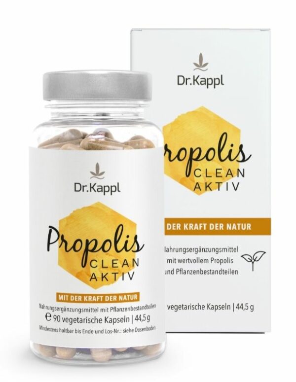 Dr. Kappl Propolis Clean Aktiv zur Unterstützung der natürlichen Entgiftung